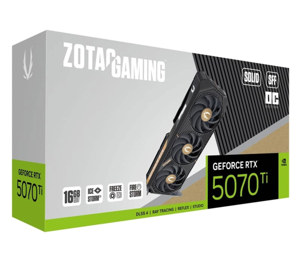 ZOTAC GeForce RTX 5070 Ti Solid OC SFF 16GB GDDR7 DLSS4 - 1327465 - zdjęcie 7
